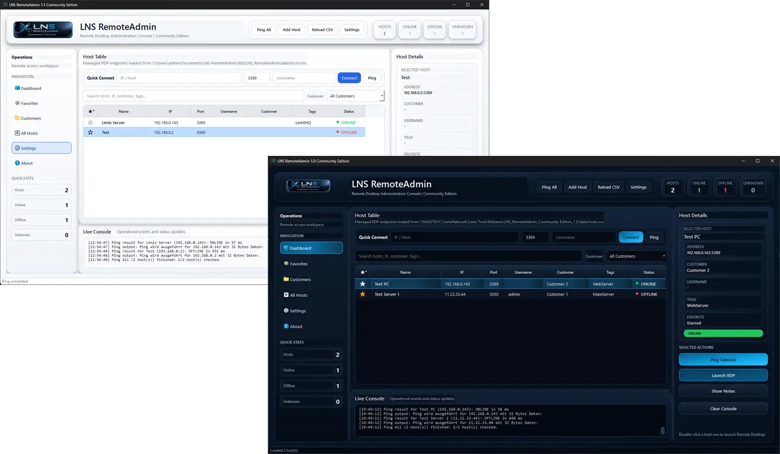 LNSRemoteAdminV1.1